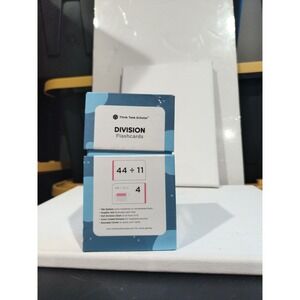Think Tank Scholar Division  flashcards - Homeschool, Math